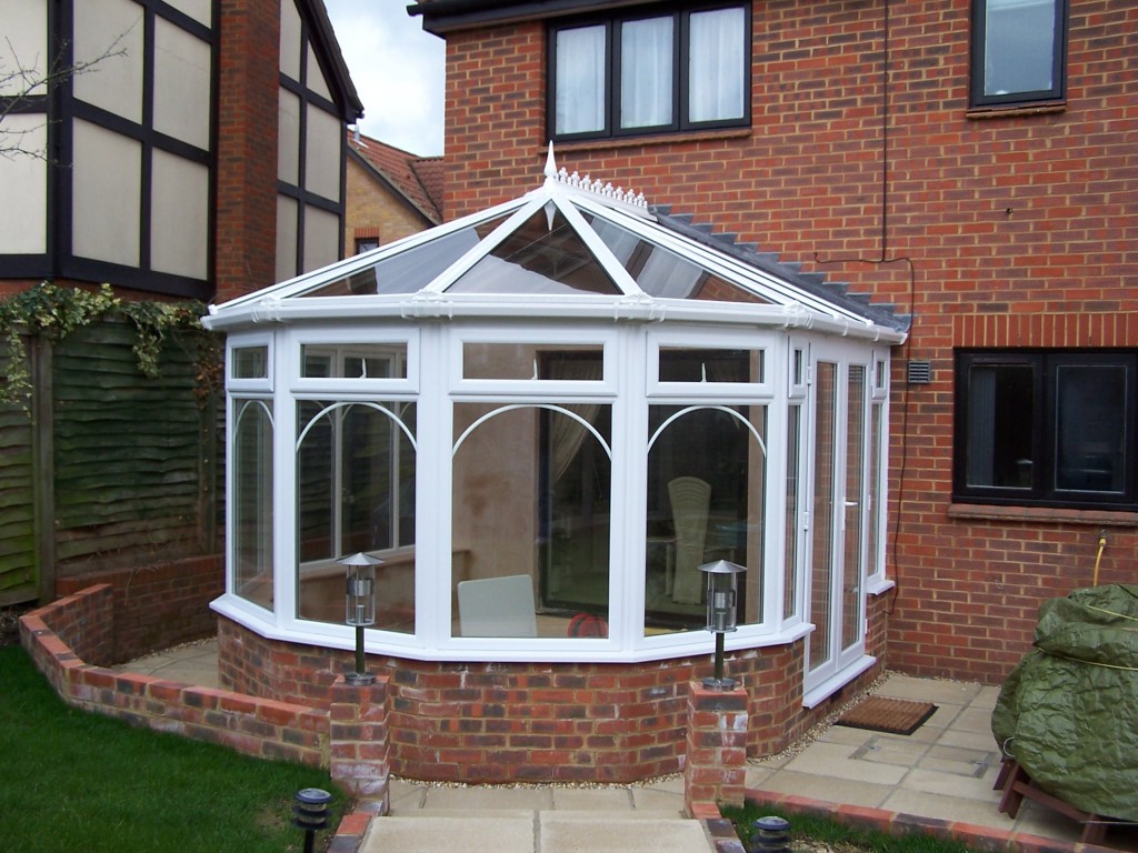 White Victorian Conservatory